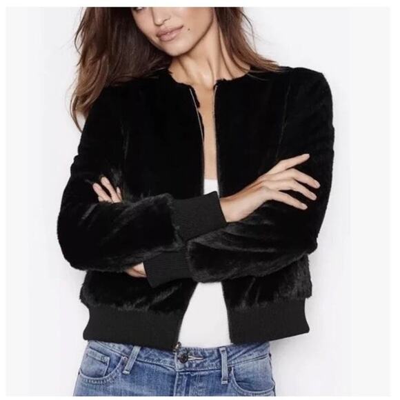 Victoria secrets 2018 fashion show faux fur jacket limited edition size small - Picture 2 of 12
